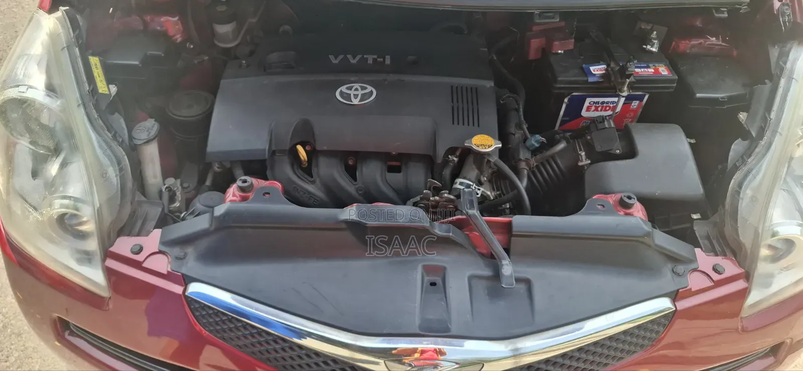 Toyota Ractis 2009 Red