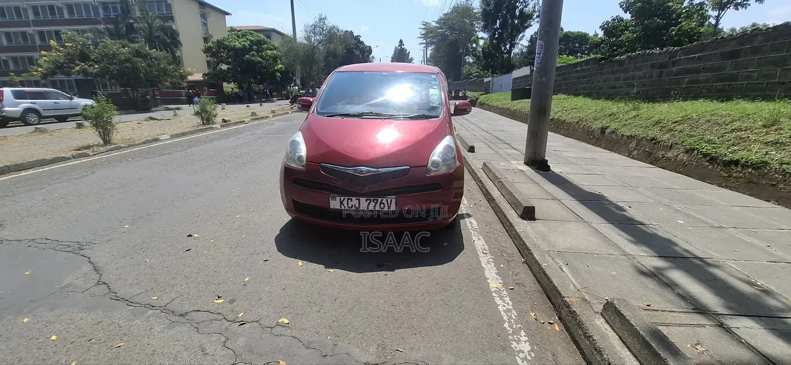 Toyota Ractis 2009 Red