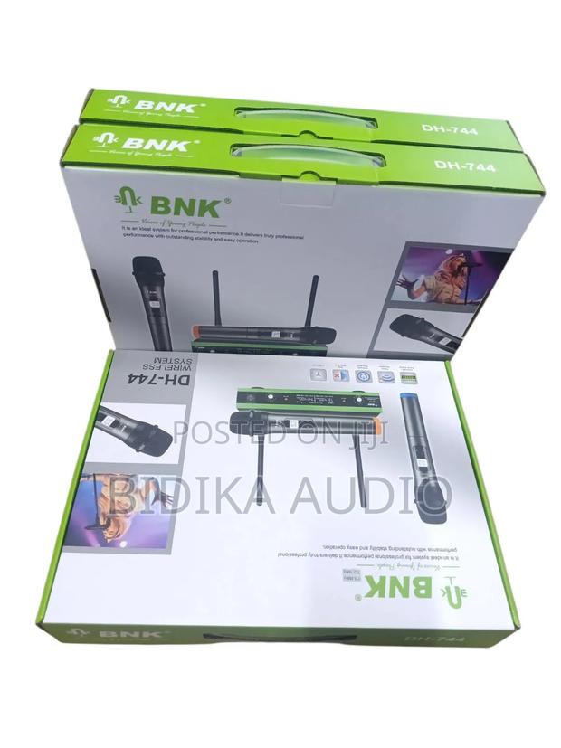 BNK DH-744 Dual Wireless Microphone System - main view