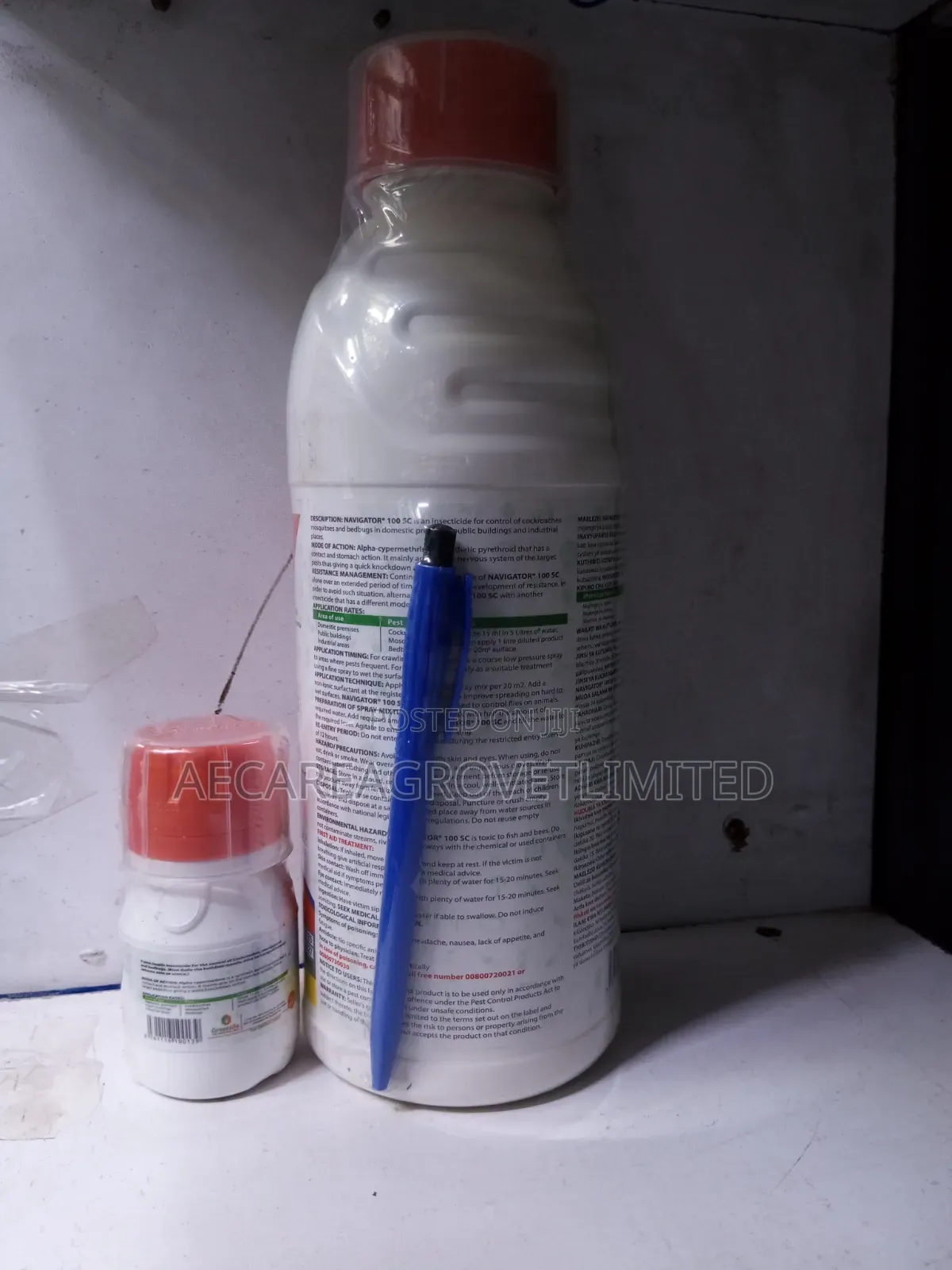 Navigator 100sc Insecticide 50ml, 1litre
