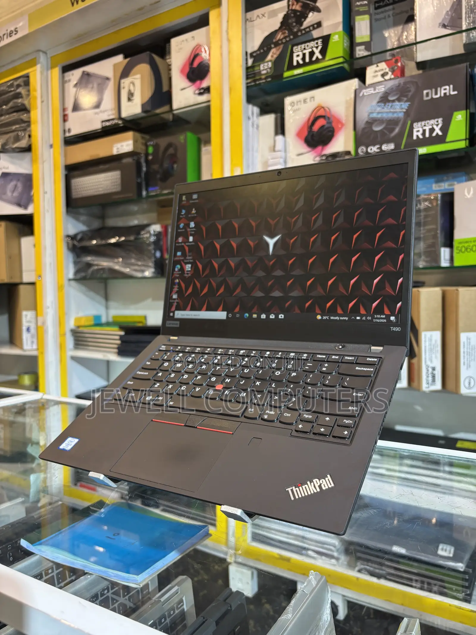 Laptop Lenovo ThinkPad T490s 16GB Intel Core i5 SSD 256GB