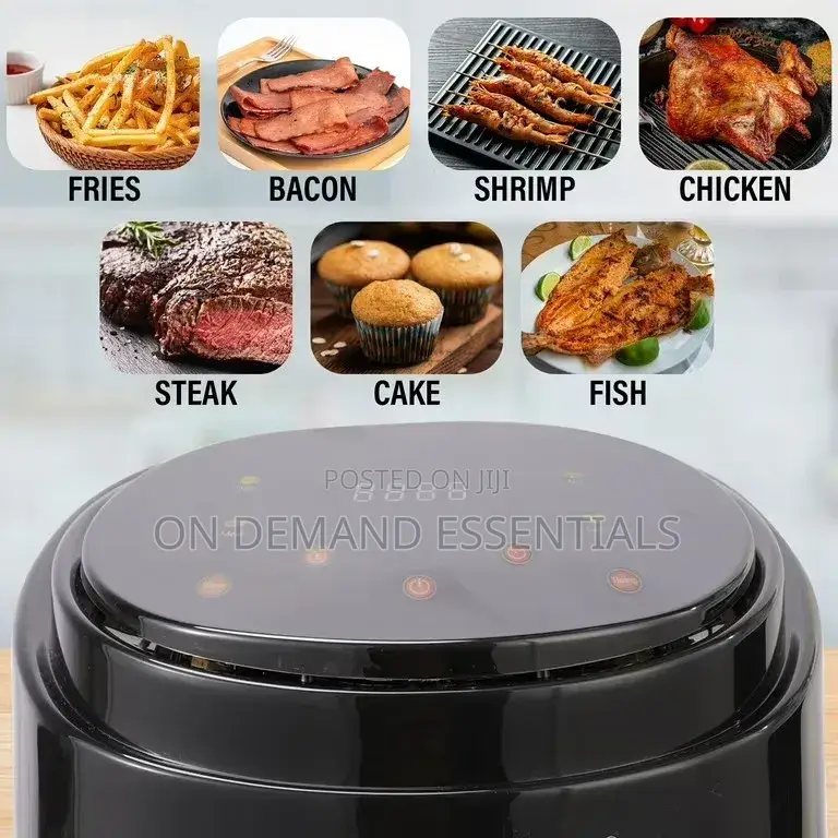 Boma Air Fryer 8L Digital Display Fry With Less Oil for Healthy Food