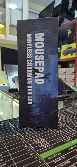 Mousepad With RGB Lighting and Support Wireless Charging