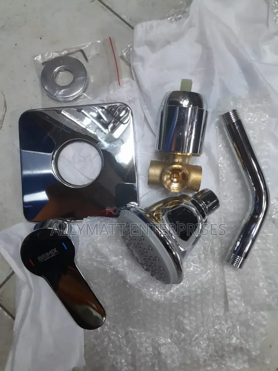 Brimix 3way Shower Mixer Concealed