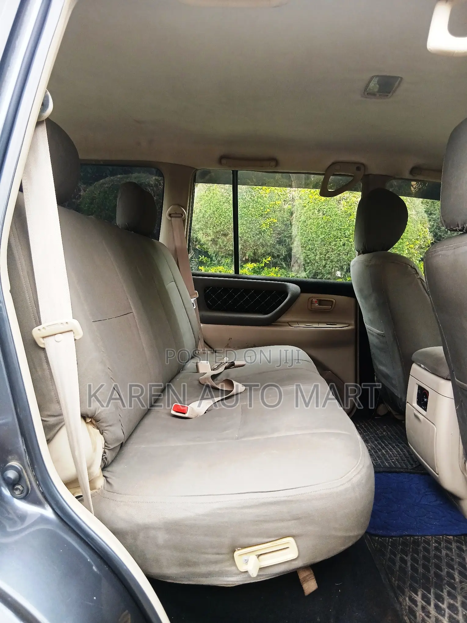 Toyota Land Cruiser 2002 Gray