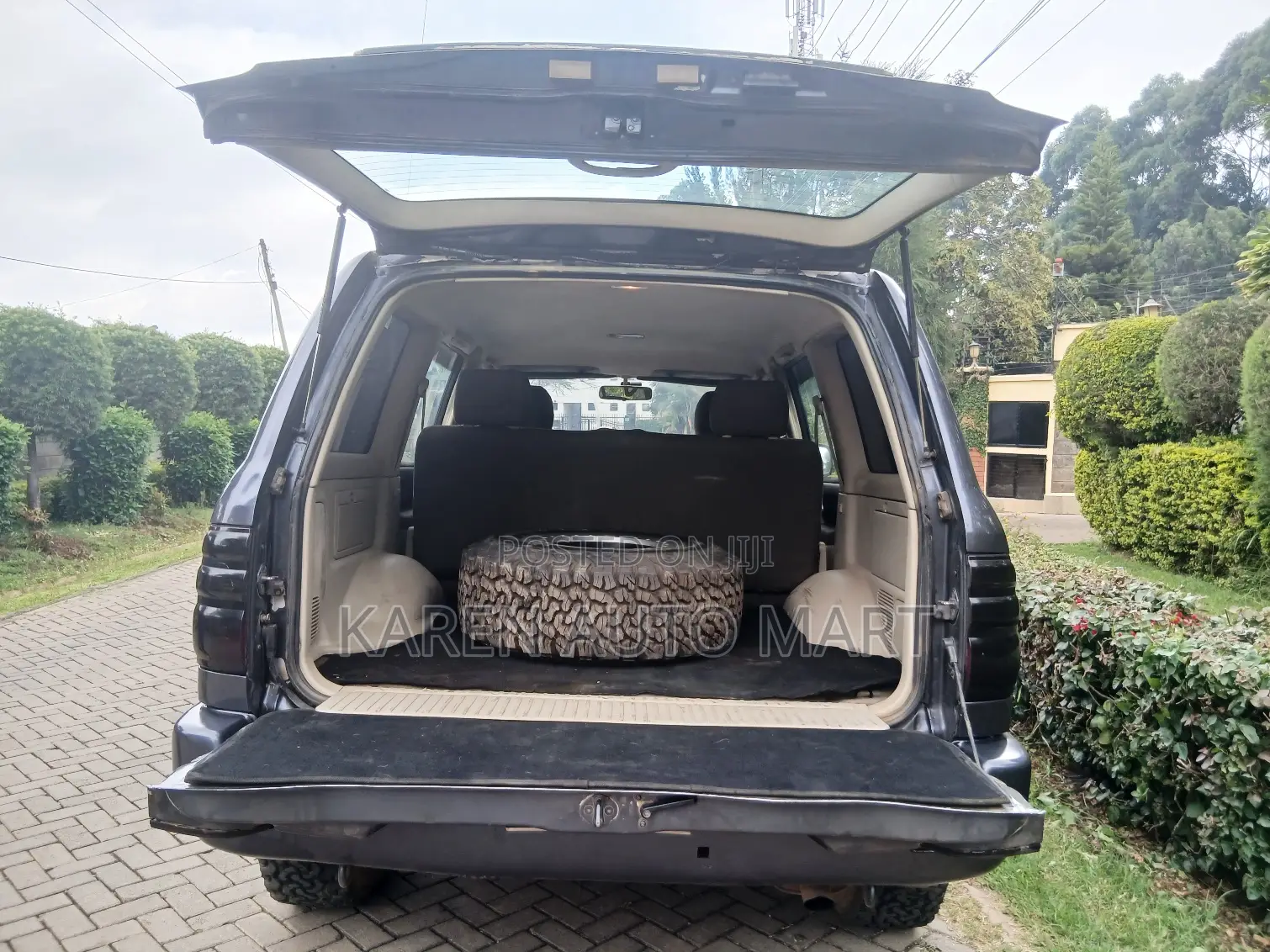 Toyota Land Cruiser 2002 Gray