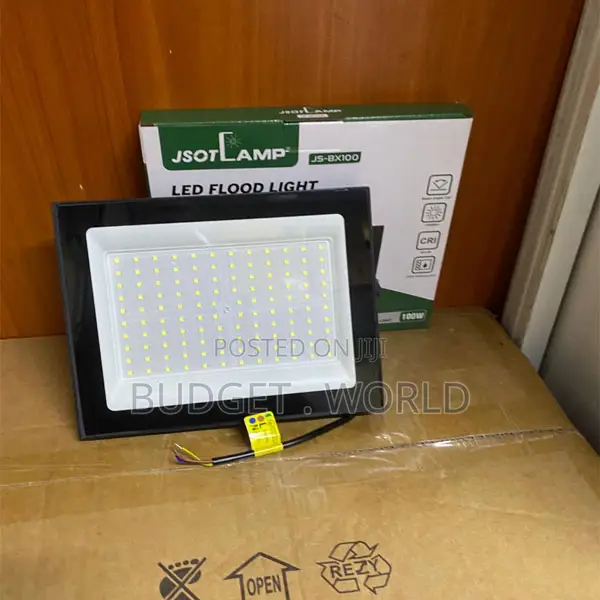 . Premium 100W Waterproof LED Floodlight for Security Landscape Ligh
