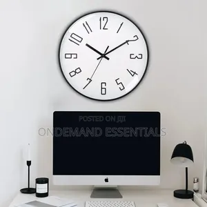 Classic Quartz Clock 30cm Modern Minimalist
