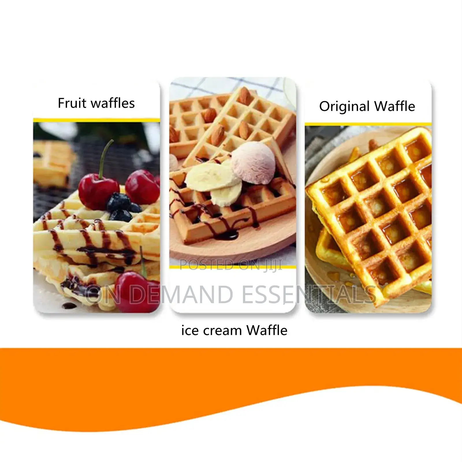 Non Stick Waffle Pan Waffle Maker,Food Mold Pot, With Insulated Handle