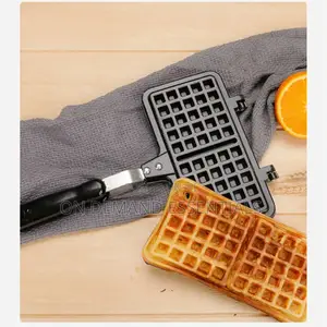Non Stick Waffle Pan Waffle Maker,Food Mold Pot, With Insulated Handle