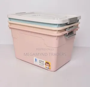 80LTR Plastic Storage Box Container With Wheels