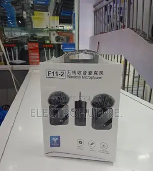 F11-2 Portable Wireless Lapel Microphone Type-C Receiver