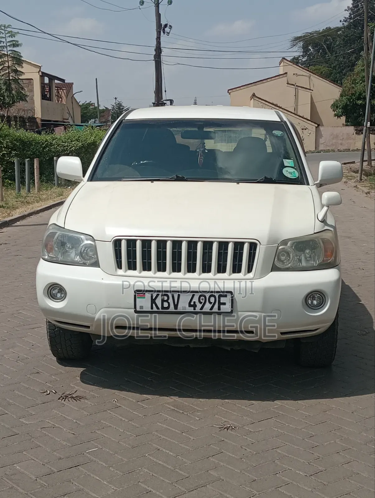 Toyota Kluger 2006 White