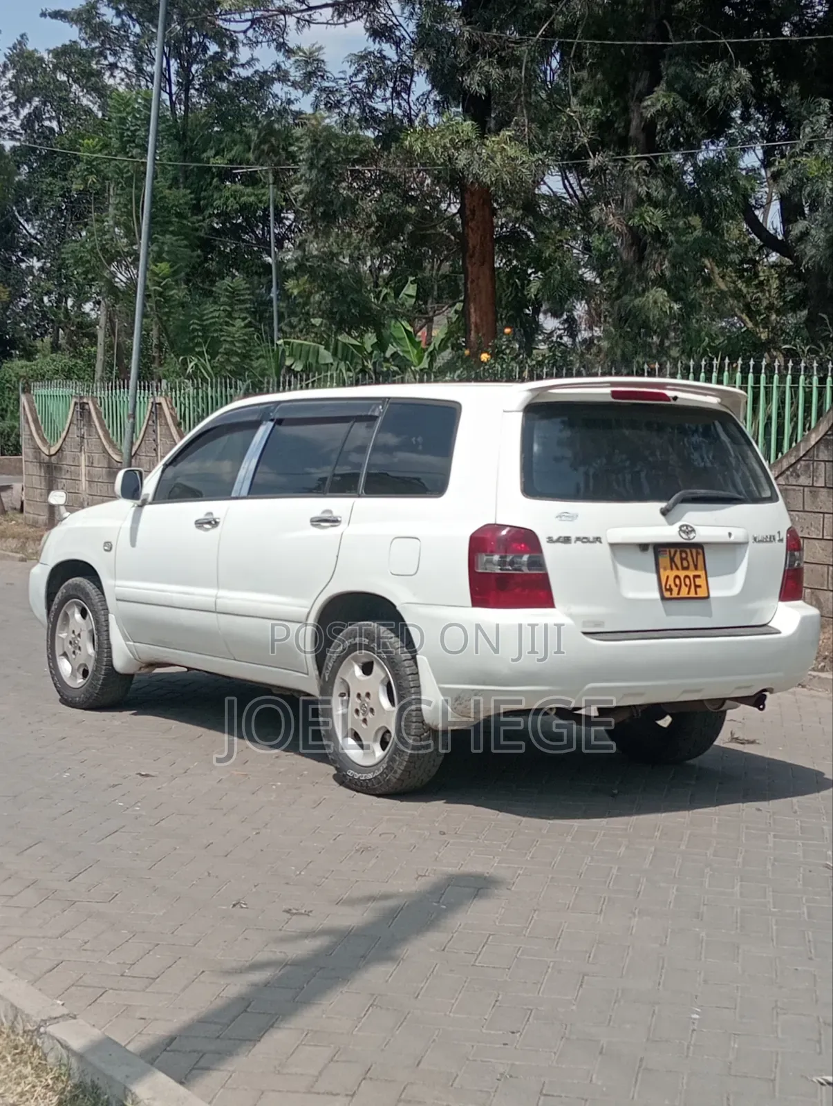 Toyota Kluger 2006 White