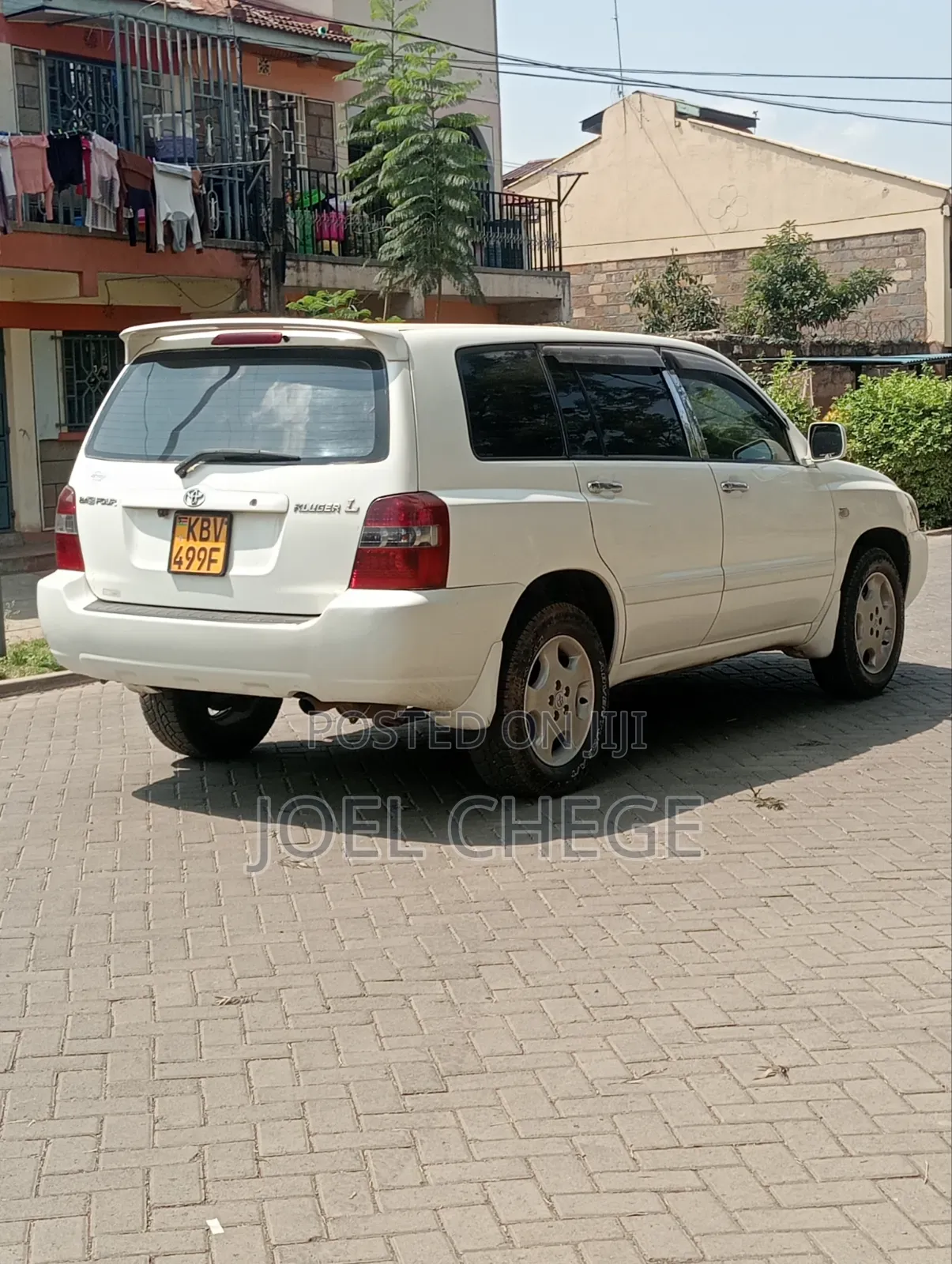 Toyota Kluger 2006 White