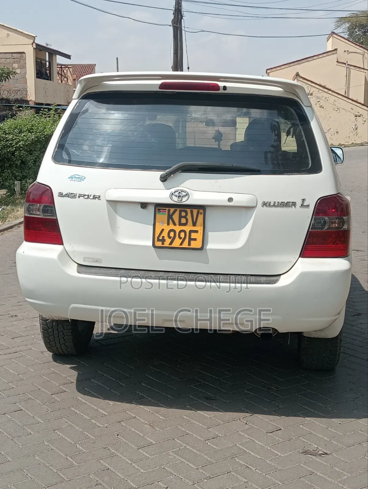 Toyota Kluger 2006 White