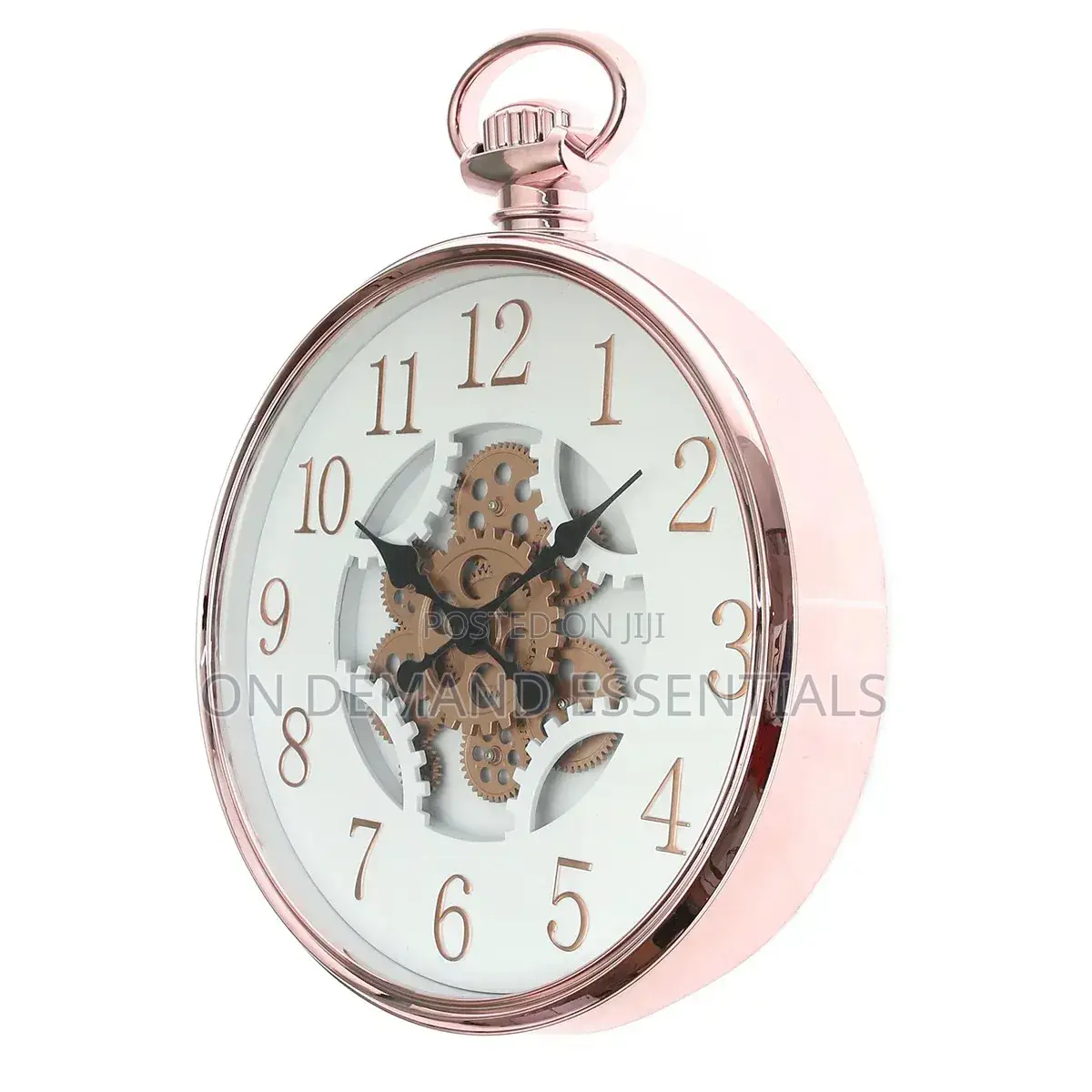Modern and Distinctive Decorative Wall Clock, With Moving Gear