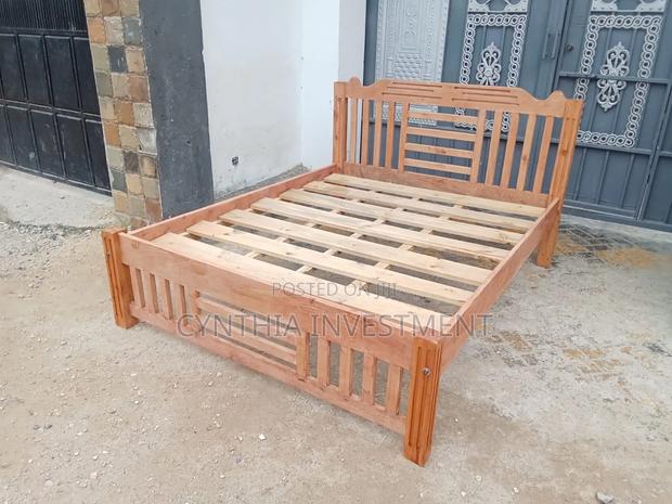 5 by 6 Wooden Bed