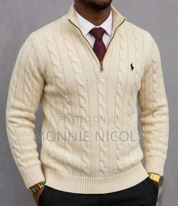Office Sweater Polo for Men - main view