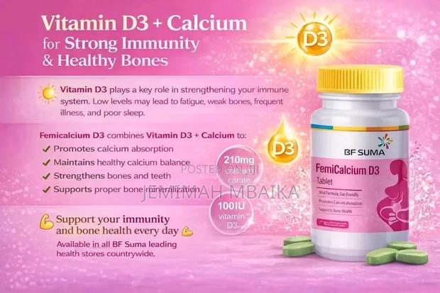 Vitamin D3+calcium