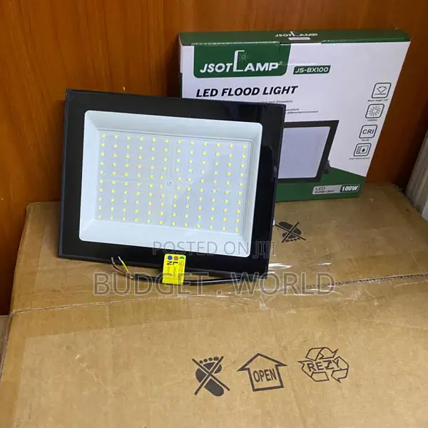 100W Ultra Bright LED Floodlight for Compound, Garden Garage