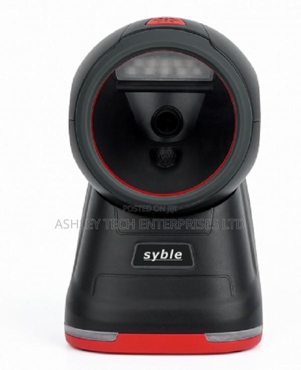 ~Table Mount XB-8602 2D Barcode Scanner – Hands-Free - main view