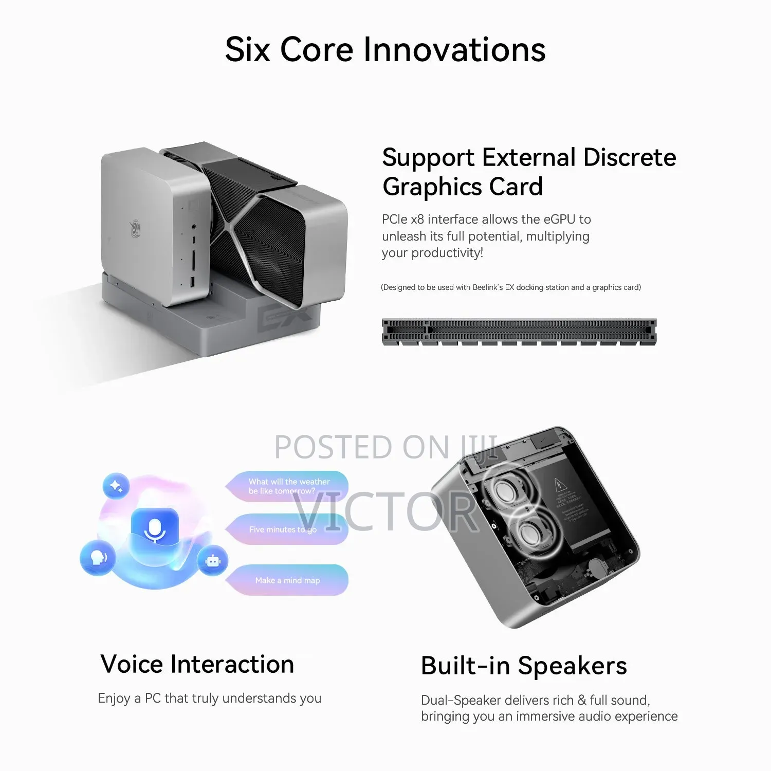 New Desktop Computer 32GB Intel Core i9 SSD 1T