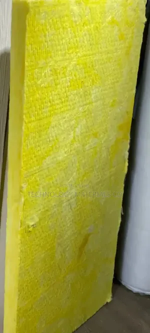 Glass Wool Insulation Board 50mm | Fireproof Acoustic Thermal Block