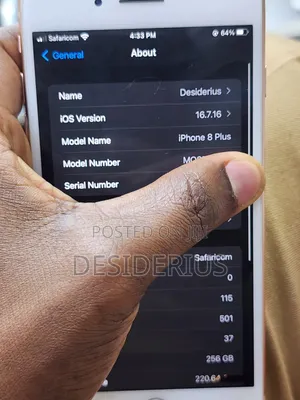 Apple iPhone 8 Plus 256 GB Gold