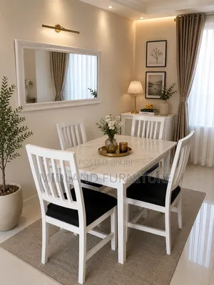 Wooden 4 Sitter Dining Set Pay on Delivery