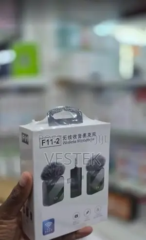 F11-2 Dual Clip-on Wireless Mic With Intelligent Noise Reduction