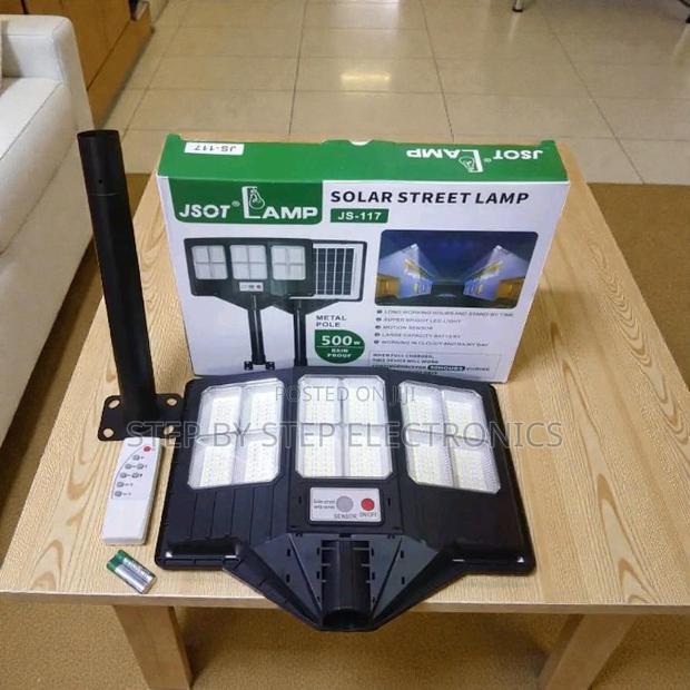 Cclamp Bright 200w Solar Street Lamp With Motion Sensor Waterproof - thumbnail 2