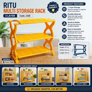Ritu Multi Storage Rack (3 Layer_b