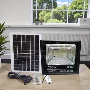 Light Control 200w Outdoor Security Solar Led Floodlight