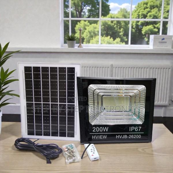 Light Control 200w Outdoor Security Solar Led Floodlight