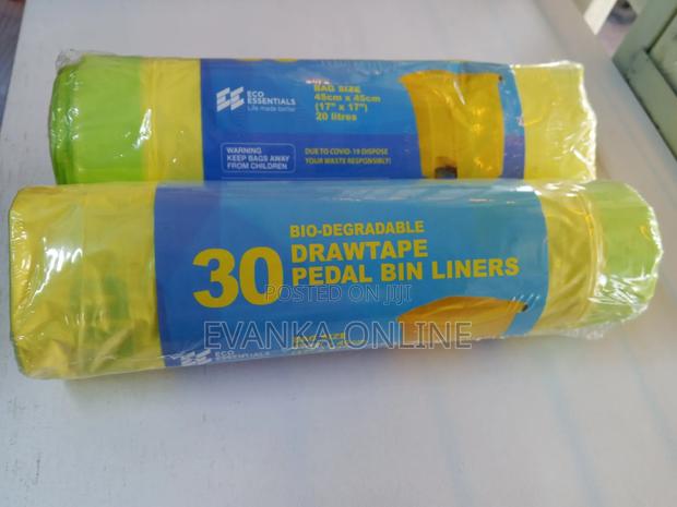 Biodegradable Pedal Bin Liners - 45x45cm (20L)