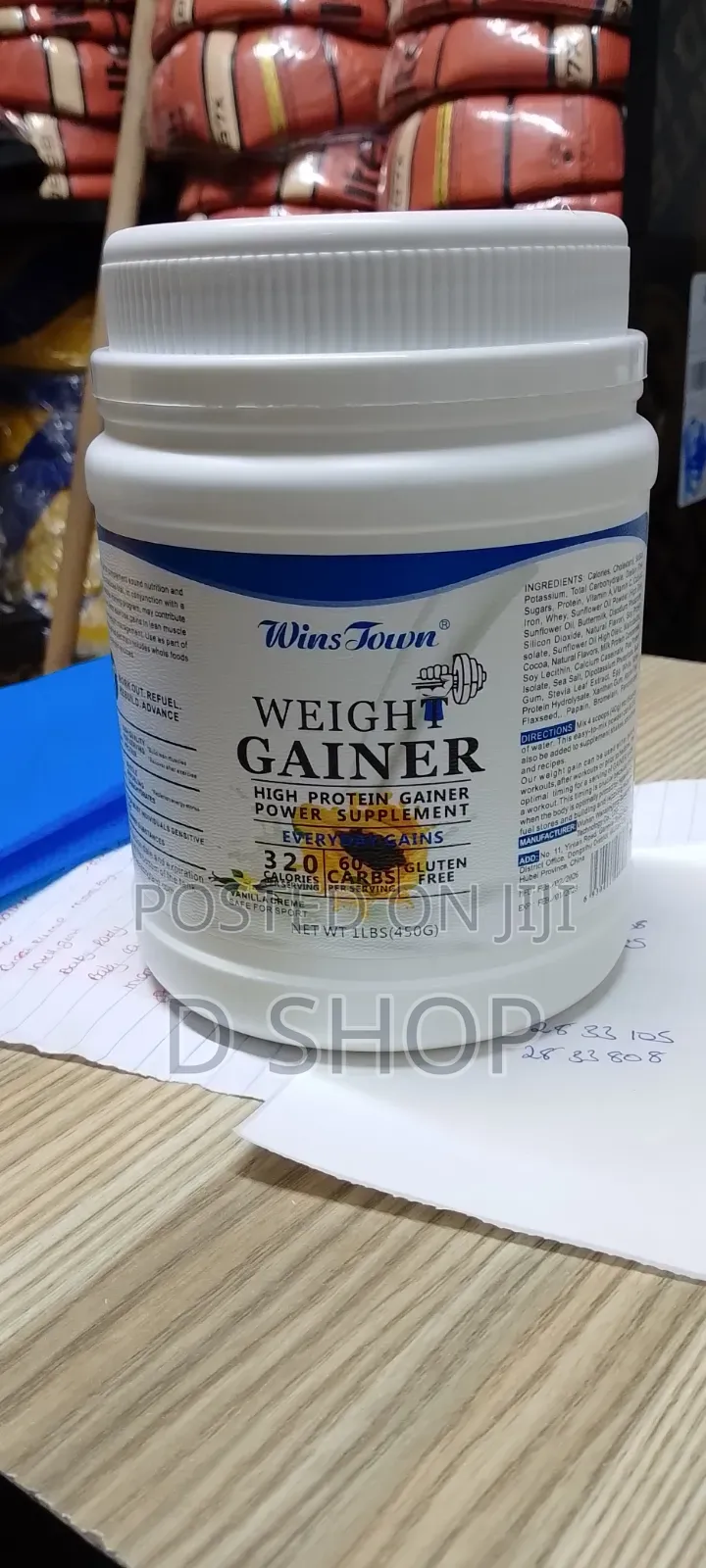 Weight Gain Protein Power Wins Town