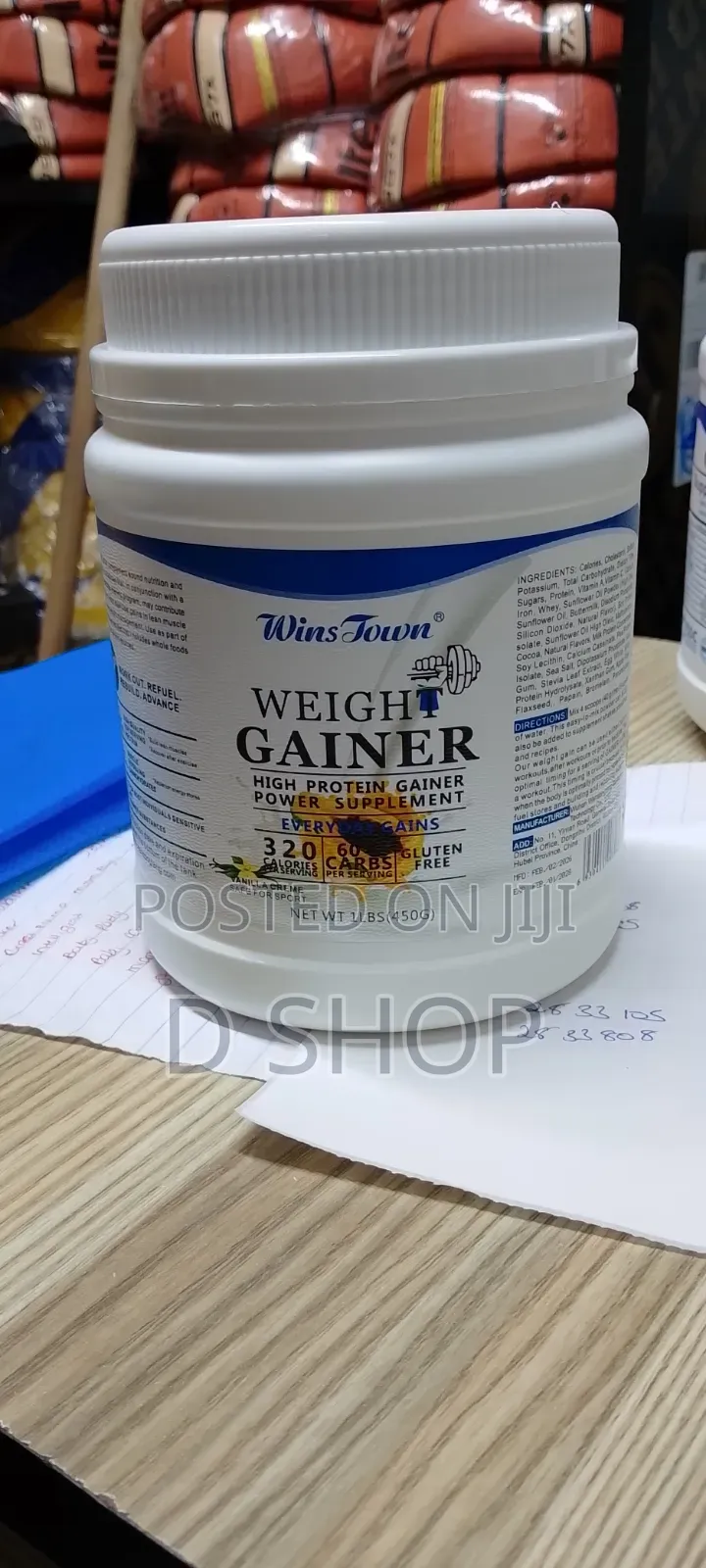 Weight Gain Protein Power Wins Town