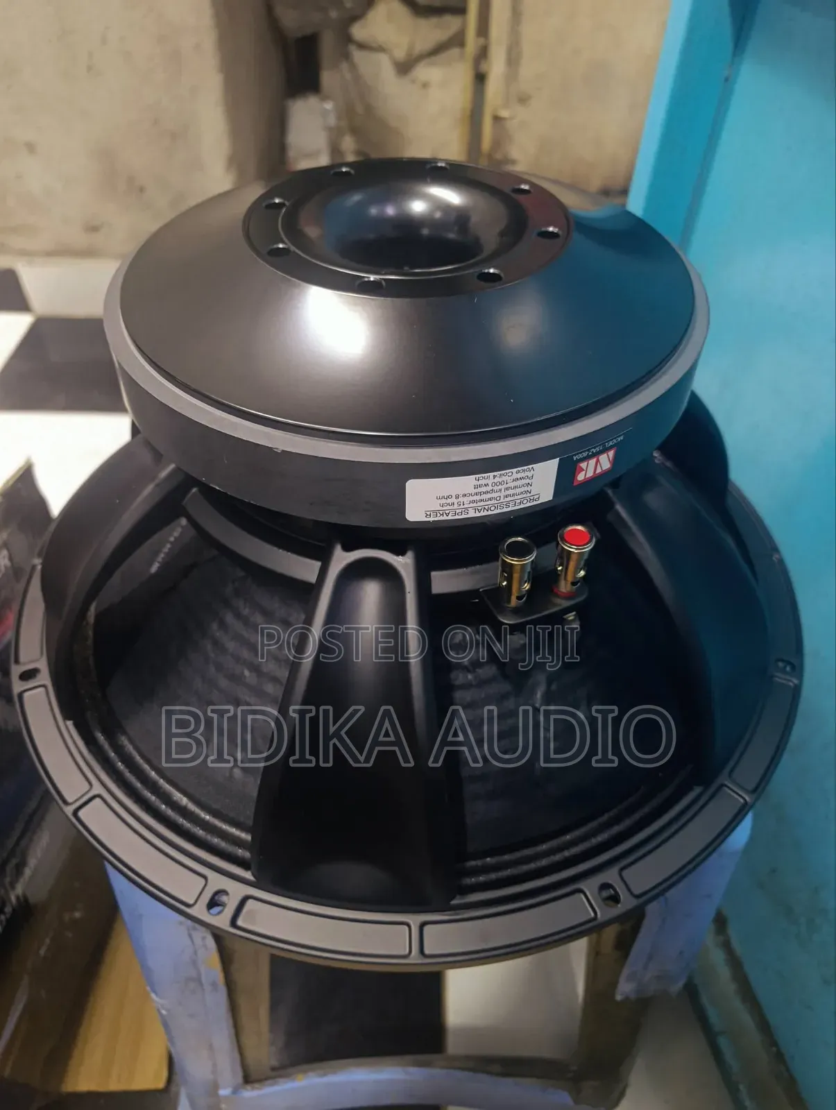 15" Professional Heavy-Duty Audio Loudspeaker Driver