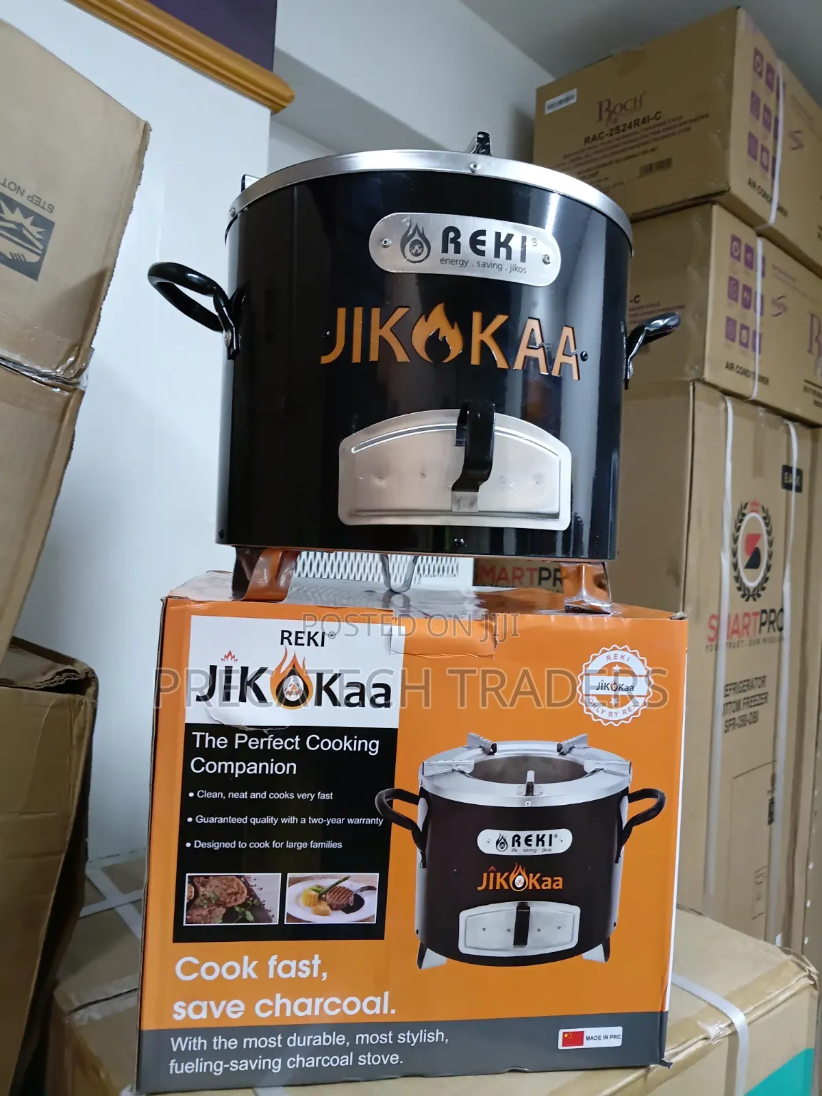 REKI JikoKaa Smokeless Charcoal Cooker