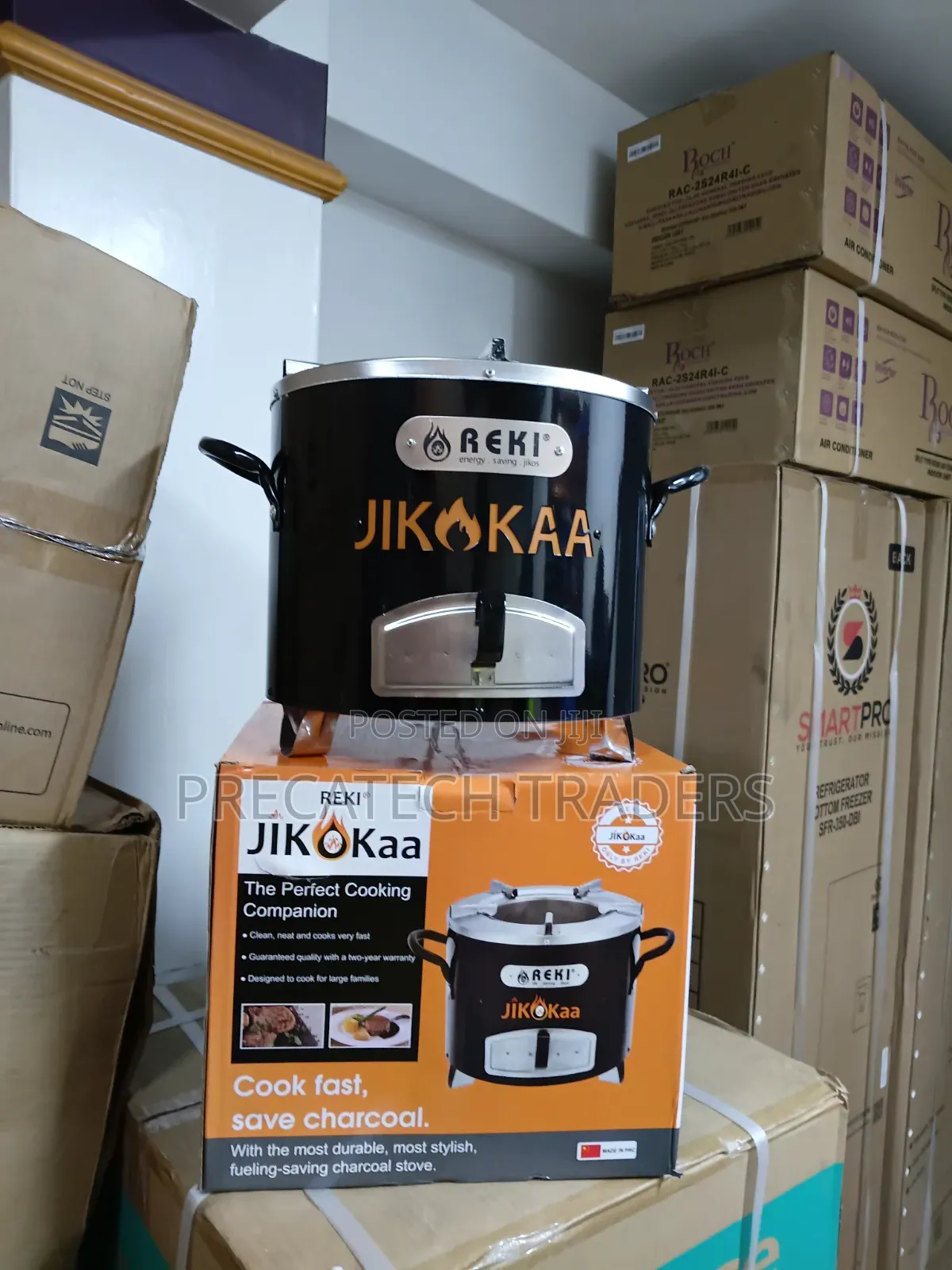 REKI JikoKaa Eco-Friendly Charcoal Cooker