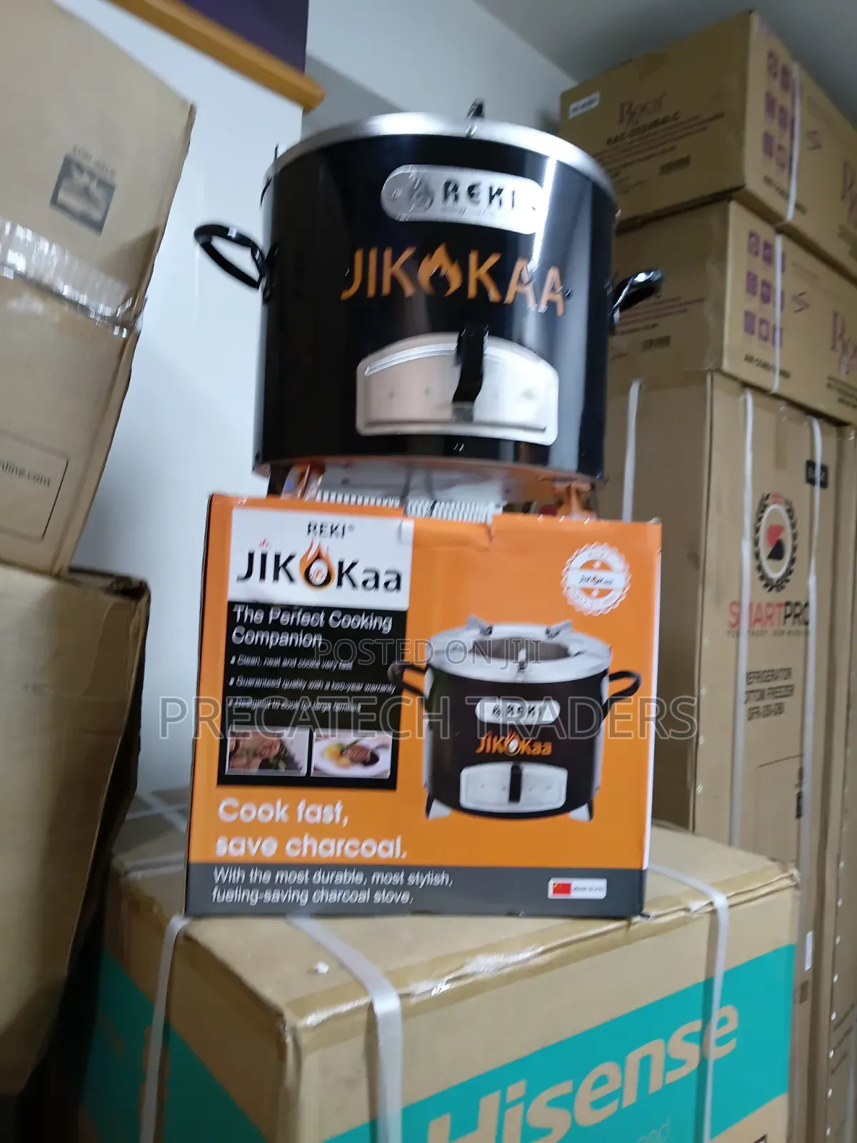 REKI JikoKaa Eco-Friendly Charcoal Cooker