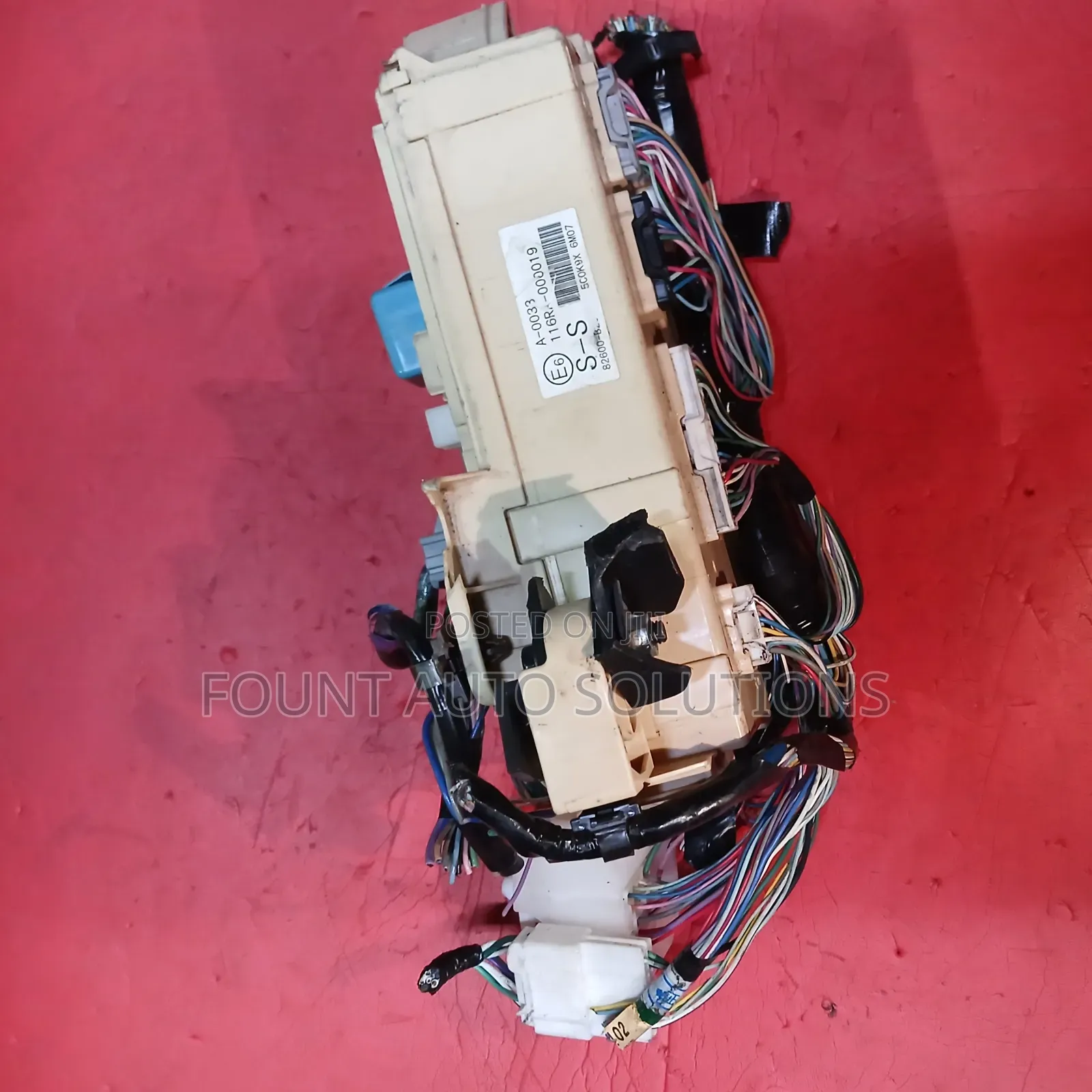 Fuse Box Daihatsu Mira