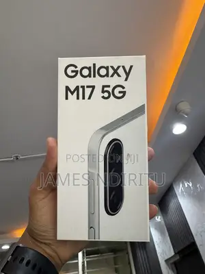 New Samsung Galaxy M17 5G 128 GB Silver