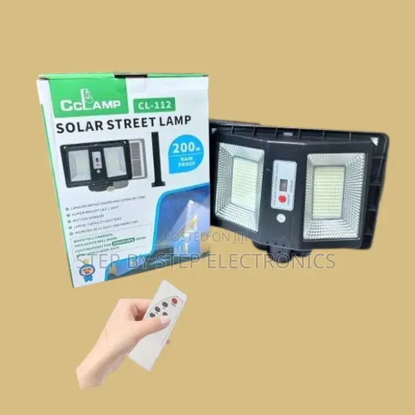 Enhanced Quality Cclamp 200w Watts Led Solar Street Light