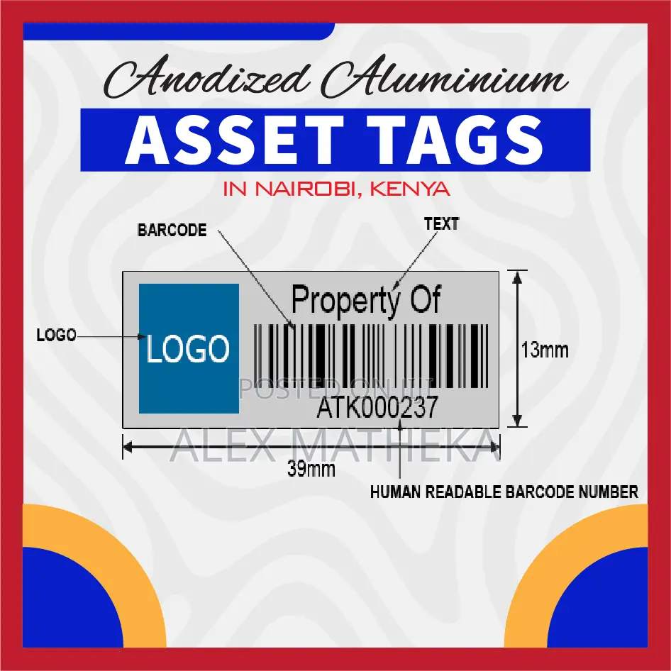 Asset Tagging Nairobi, Kenya