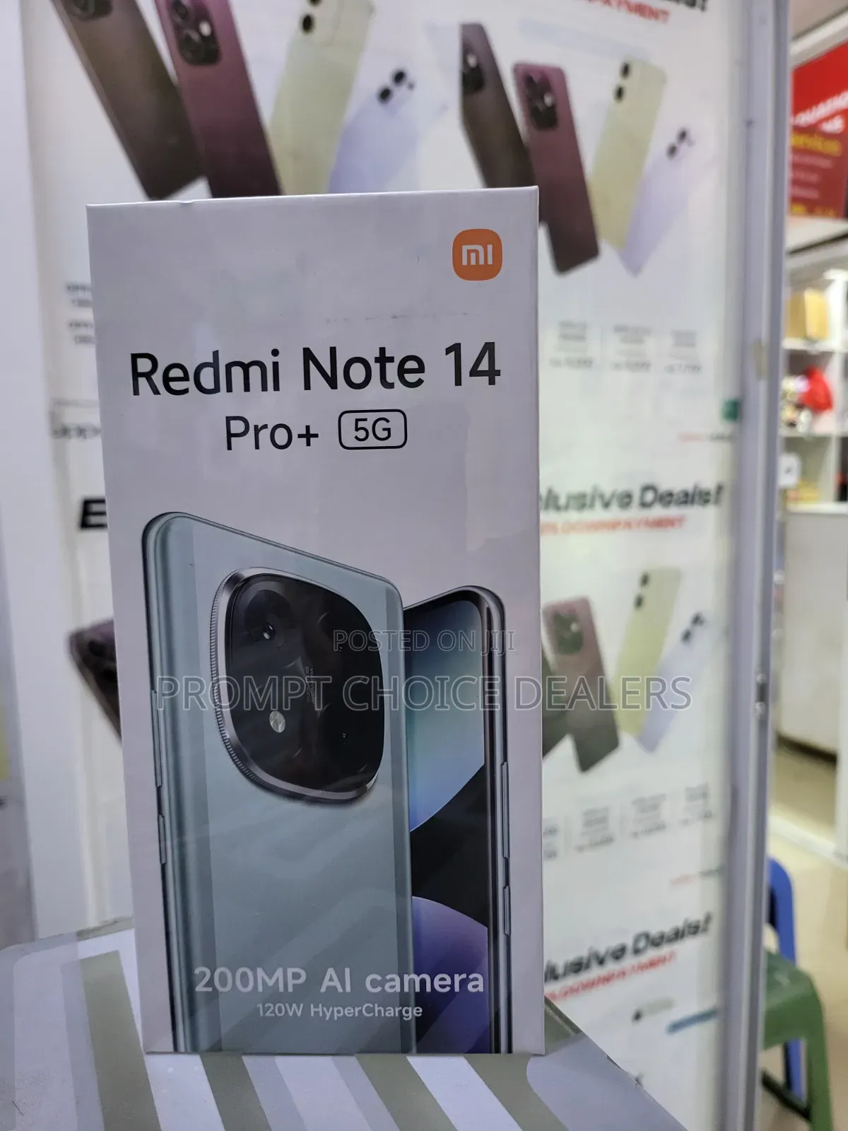 New Xiaomi Redmi Note 14 Pro+ 5G 256 GB Black