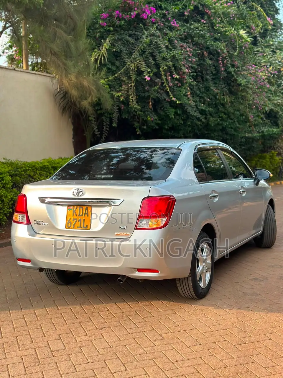 Toyota Axio 2013 Silver