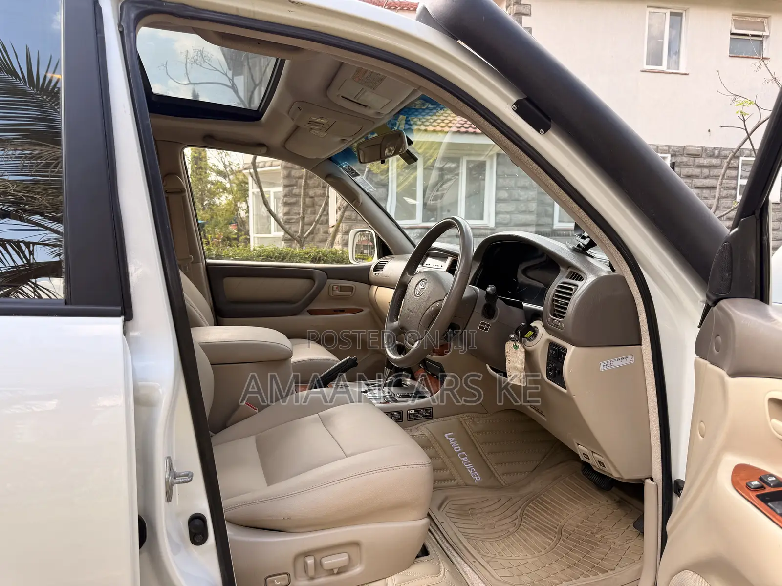 Toyota Land Cruiser HDJ 100 2002 White