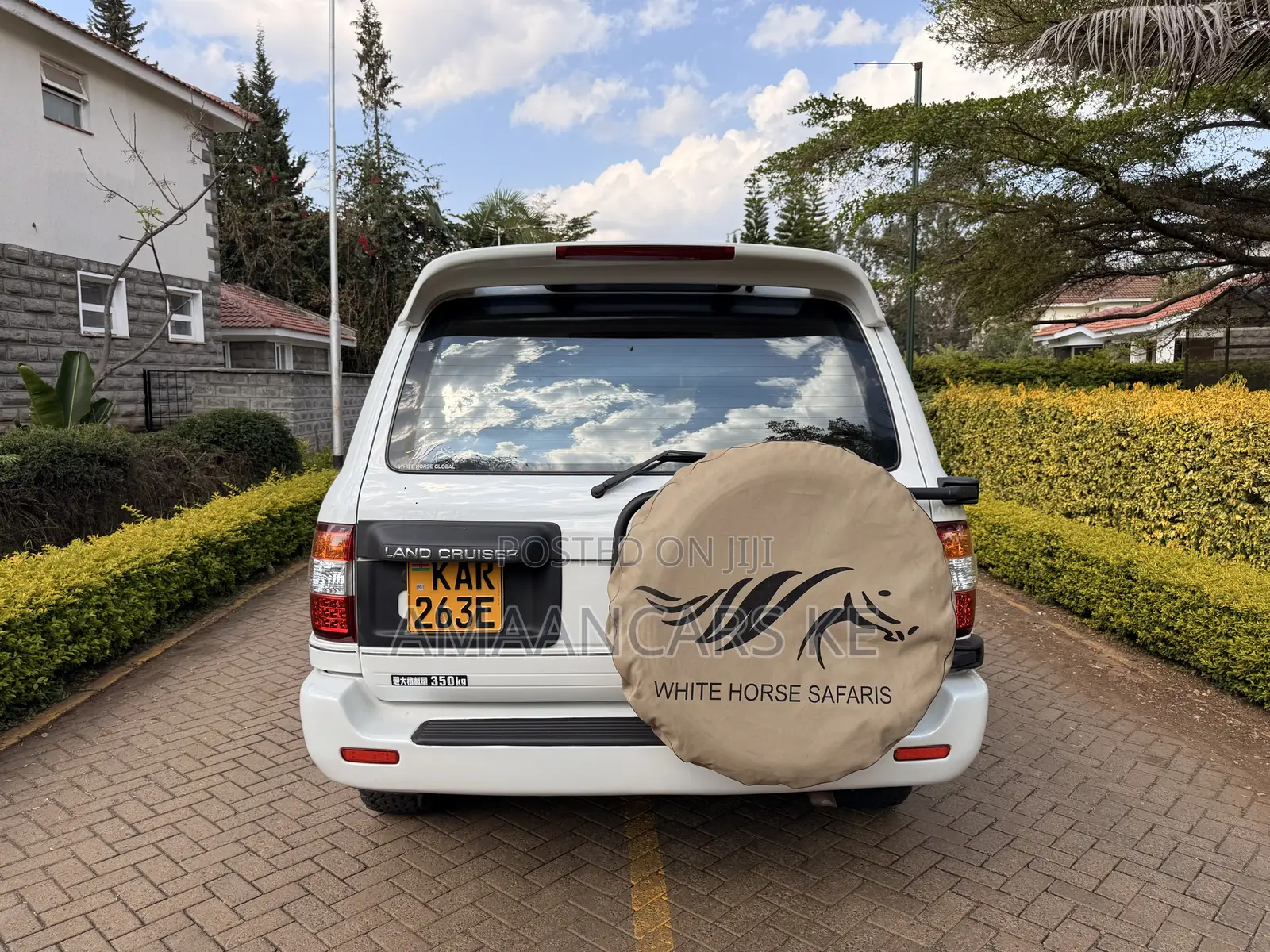 Toyota Land Cruiser HDJ 100 2002 White